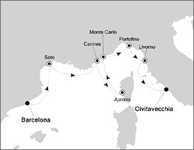 Route map - click to enlarge